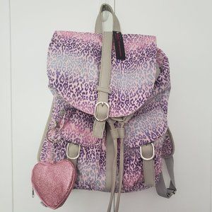 No Boundaries Backpack - Ombre Leopard Print